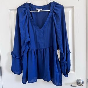 COUNTERPARTS Long Sleeve Blouse